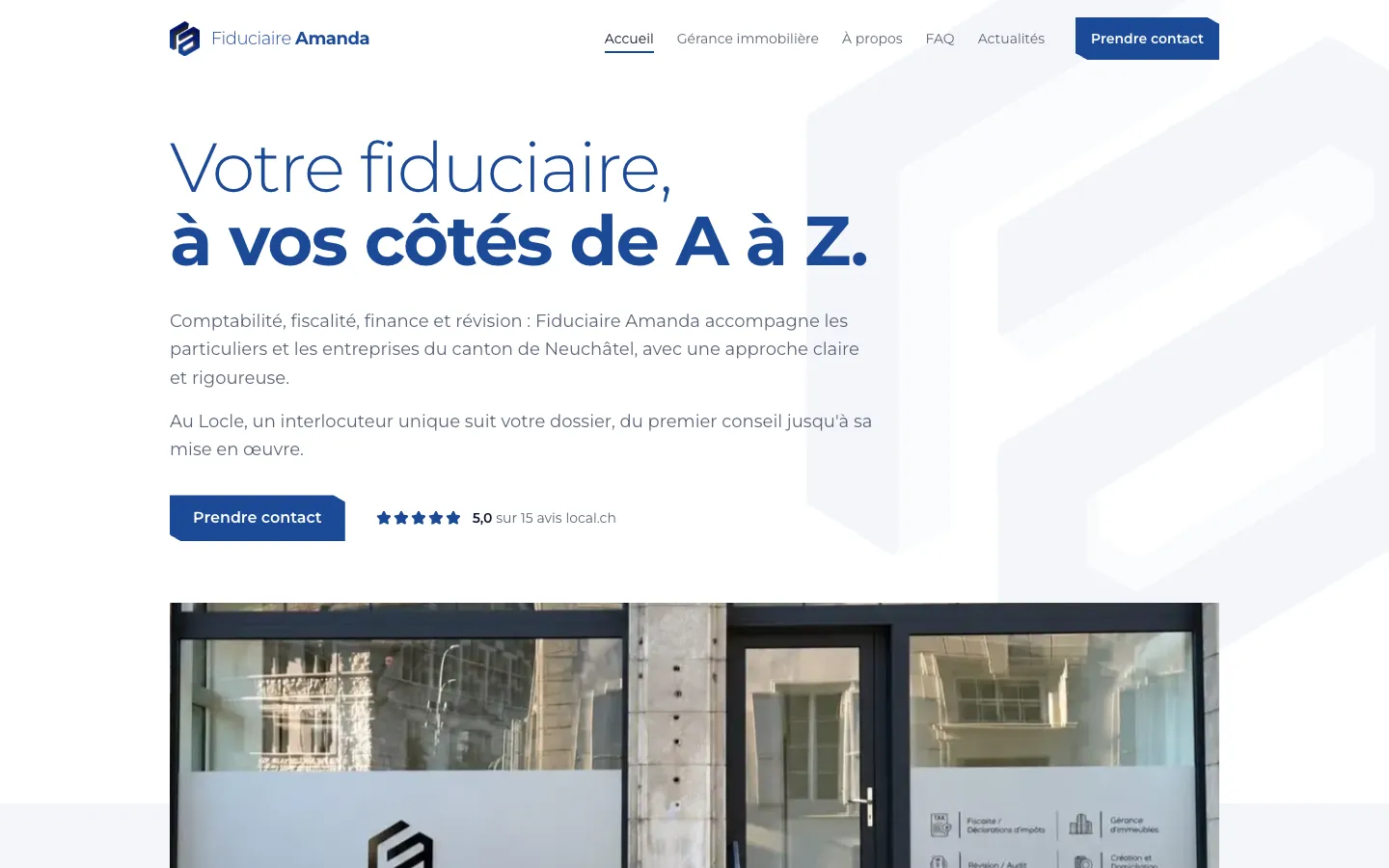 Fiduciaire Amanda,accueil